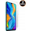 [2 Pezzi] PROTEGGI SCHERMO PELLICOLA IN VETRO TEMPERATO PER HUAWEI P30 LITE P 30