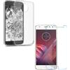 Per MOTOROLA MOTO Z2 PLAY COVER CUSTODIA SILICONE + PELLICOLA VETRO TEMPERATO