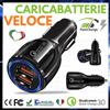 WOZINSKY CARICABATTERIE DA AUTO 2 USB CARICATORE ACCENDISIGARI VELOCE PER OPPO A72 5G