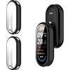 Does not apply [2 Pezzi Cover per Xiaomi Mi Band 9 Custodia Full Protezione, [Anti-Graffio] She