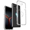 REY Cover in Gel TPU Trasparente per ASUS ROG Phone 3, Ultra Sottile 0,33 mm, Morbid