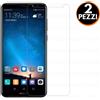 [2 Pezzi] PROTEGGI SCHERMO PELLICOLA IN VETRO TEMPERATO PER HUAWEI MATE 10 LITE