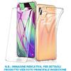 COVER TRASPARENTE + PELLICOLA VETRO TEMPERATO Per SAMSUNG GALAXY A20e TPU A 20 e
