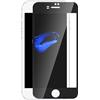 PELLICOLA IN VETRO TEMPERATO PER APPLE IPHONE 7 PROTEZIONE COMPLETA CURVO 9D