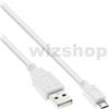 Wizshop Cavo cavetto USB Micro USB da 0,6 a 5 mt carica batteria dati per Samsung ecc.