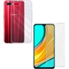 Per OPPO RX17 NEO COVER CUSTODIA SILICONE TPU + PELLICOLA IN VETRO TEMPERATO