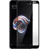 PELLICOLA IN VETRO TEMPERATO PER XIAOMI REDMI 5 PLUS PROTEZIONE COMPLETA CURVO
