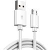 CAVO MICRO USB 2 METRI PER SAMSUNG RI/CARICA/BATTERIA RAPIDA VELOCE CAVETTO DATI