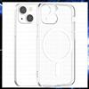 COVER MAGSAFE PER APPLE IPHONE 13 CUSTODIA MAGNETICA IN SILICONE TPU TRASPARENTE