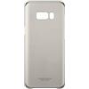 Samsung Clear Cover, Copertina per Samsung S8 Plus, Oro (Gold)