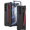 Wibrthz Custodia per Samsung Galaxy Z Fold 5 con S Pen Supporto e S Pen, Cover di Lusso