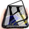 COVER MAGNETICA PER SAMSUNG GALAXY S10e CUSTODIA CON RETRO IN VETRO TEMPERATO