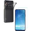 Per HUAWEI P SMART Z COVER CUSTODIA SILICONE TPU + PELLICOLA IN VETRO TEMPERATO