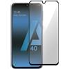 PELLICOLA IN VETRO TEMPERATO PER SAMSUNG GALAXY A40 PROTEZIONE COMPLETA CURVO 9D