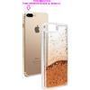 COVER GLITTER PER APPLE IPHONE X / 10 CUSTODIA SILICONE BRILLANTINI ROSA FUCSIA