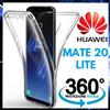 COVER 360 Per HUAWEI MATE 20 LITE CUSTODIA FRONTE RETRO TRASPARENTE SILICONE TPU