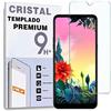 REY Pellicola salvaschermo per LG K50s, Vetro temperato, di qualità Premium