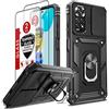 LeYi Cover per Xiaomi Redmi Note 11/Note 11S 4G con 2 Pellicola Vetro Temperato,
