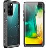 AICase Cover impermeabile per Samsung Galaxy S20 Plus 6.7", IP68 impermeabile a 360°, p
