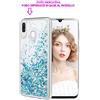COVER GLITTER PER APPLE IPHONE X / 10 CUSTODIA SILICONE BRILLANTINI ROSA FUCSIA