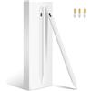 XIRON Penna per iPad 2018-2025, Ricarica Rapida, Palm Rejection Stilo Pencil per iPad