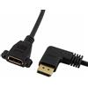 chenyang CY DisplayPort Display Port maschio a femmina 90 gradi prolunga cavo (angolo sin