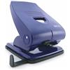 Rapesco PF835PL2 Perforatrice a 2 Fori 835-P, Capacità 40 Fogli, Blu