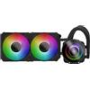 Noua DISSIPATORE A LIQUIDO NOUA SIBERUS PRO 2 VENTOLE PWM ARGB 1700 1200 115x AMD AM4