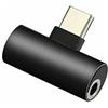 Dragon Trading Adattatore jack per cuffie da USB-C a 3,5 mm compatibile con Moto