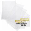 DURABLE 483119 - Crystal Sign Refill, fogli traslucidi microperforati, f.to 148x