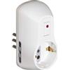 BTicino S3610DB Kit Adattatore Safe 1 Presa Standard Tedesca e 2 Prese 10A
