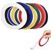 LIANRISES 8 Pezzi Nastro Per Lavagna Bianca Isolante Colorato, 3mm x66m Nastro S