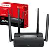 Mercusys TP-Link MR25BE Router WiFi 7 BE3600Mbps Dual-Band, 4 Porte Gigabit, 4 A