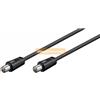 Goobay 68154 Cavetto coassiale antenna coax 9.5 mm (<70 dB) schermatura doppia -