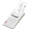Casio HR-8RCE-WE - Calcolatrice Scrivente Bianca Portatile, Bianco