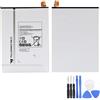 szyuya (15.4V 4000mAh) EB-BT710ABA EB-BT710ABE BT710 Batteria del tablet per Samsung Ga