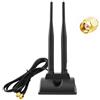 Vecys Antenna WiFi 2.4G / 5G / 5.8G Amplificatore di Segnale Omnidirezionale MIM