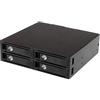 StarTech.com Backplane mobile per rack hot-swap 5,25" a 4 alloggiamenti HDD SATA