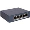 HIHVISION Switch 5 porte gigabit Hikvision case in metallo cod.DS-3E0505-O