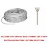 MY SMART SHOP MATASSA 50 MT Metri Cavo di Rete SFTP Cat 5E LAN ETHERNET 5E Inter