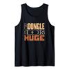 Suburbia Fun Time Tees Funny Computer programmer Developer My dongle is huge Canotta