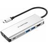 LENTION 6-in-1 Hub USB C a HDMI 4K, Ethernet 1000M, 2 USB 3.0, PD 60W Ricarica d