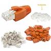 VCE Connettori RJ45 Schermati Cat6A Cat7, Plug RJ45 Cat 7 con Guida di Inserimen