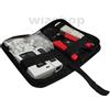 Wizshop Pinza crimpatrice cavi di rete tester plug RJ 45 11 12 LAN Ethernet custodia kit