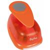 Rayher fustellatrice a forma tonda, punzonatrice carta, perforatrice, manuale, d