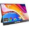 HGFRTEE Monitor Portatile Touch Screen 14 Pollici, 1920 x 1200 Schermo Portatile