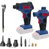 Güde Set di compressore a batteria e pompa ad aria KLS 18 - 0 (18 V, pressione m