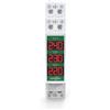 TONGOU - Mini misuratore di tensione modulare DIN Rail Mount trifase con display