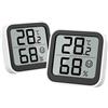 NOKLEAD Termometro Misuratore di umidità Interno Mini igrometro Monitor Dispo...