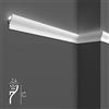 Elite Decor Cornici velette per led a soffitto e parete (4 o 10 metri lineari -